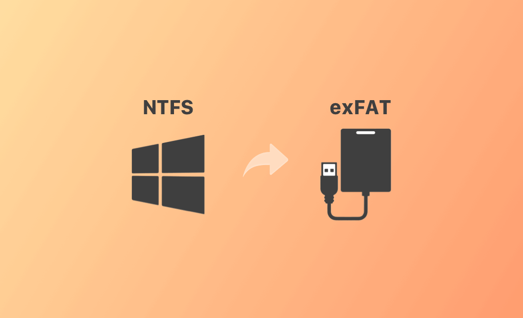 在 Mac 或 Windows 10/11 上將 NTFS 轉換為 exFAT