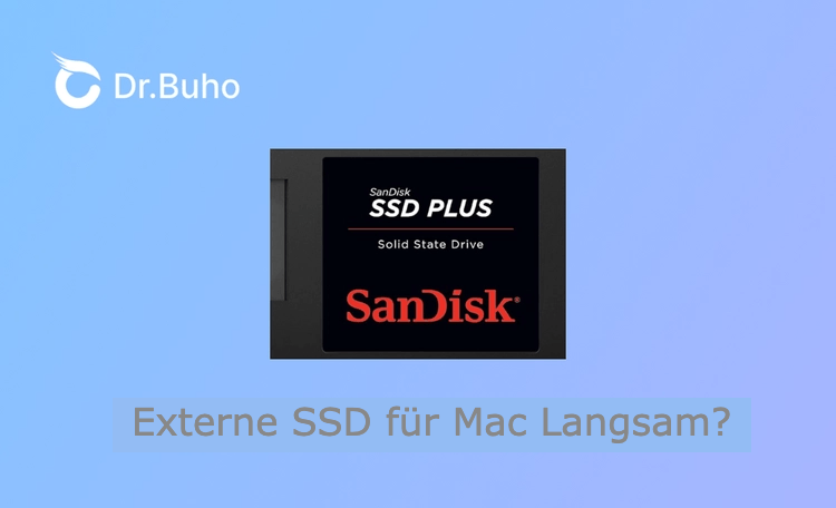 So reparieren Sie eine langsame externe SSD auf Mac