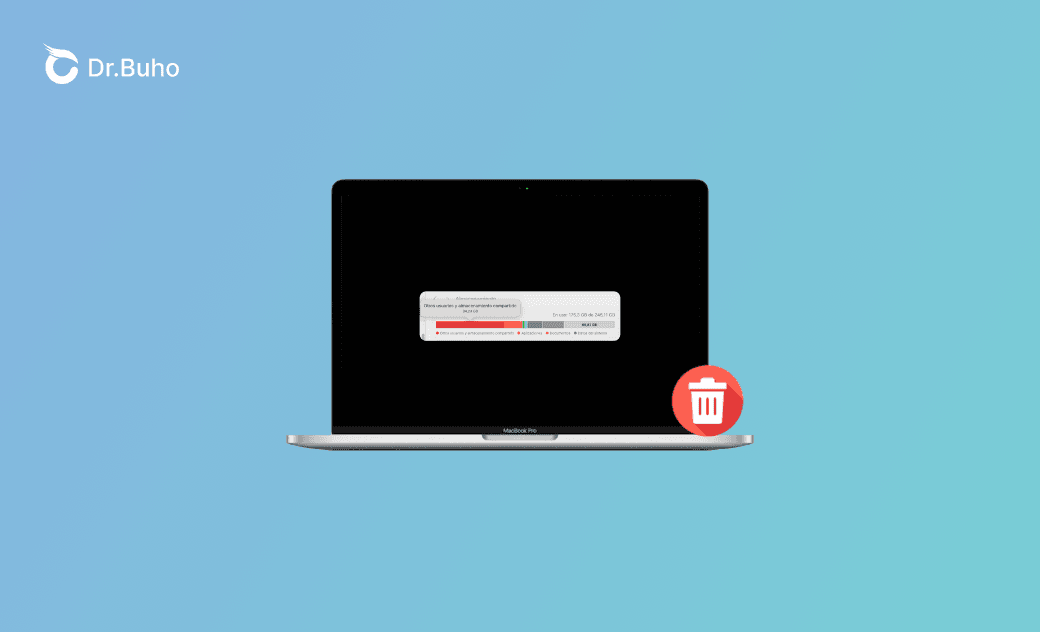 Cómo eliminar  el almacenamiento de Otros usuarios en el Mac