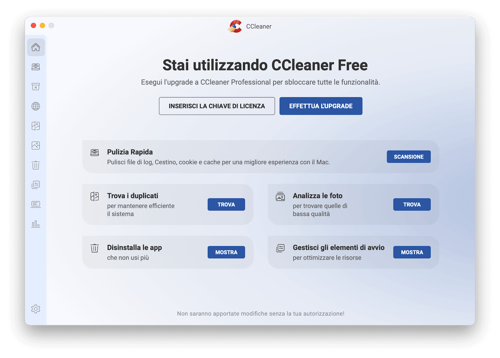 migliori alternative a CleanMyMac - CCleaner