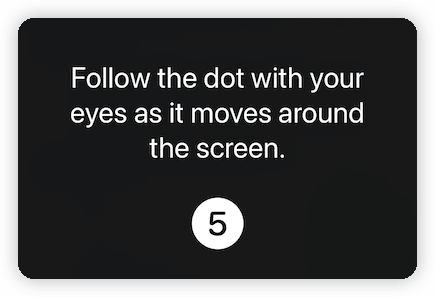 Eye Tracking dots setting