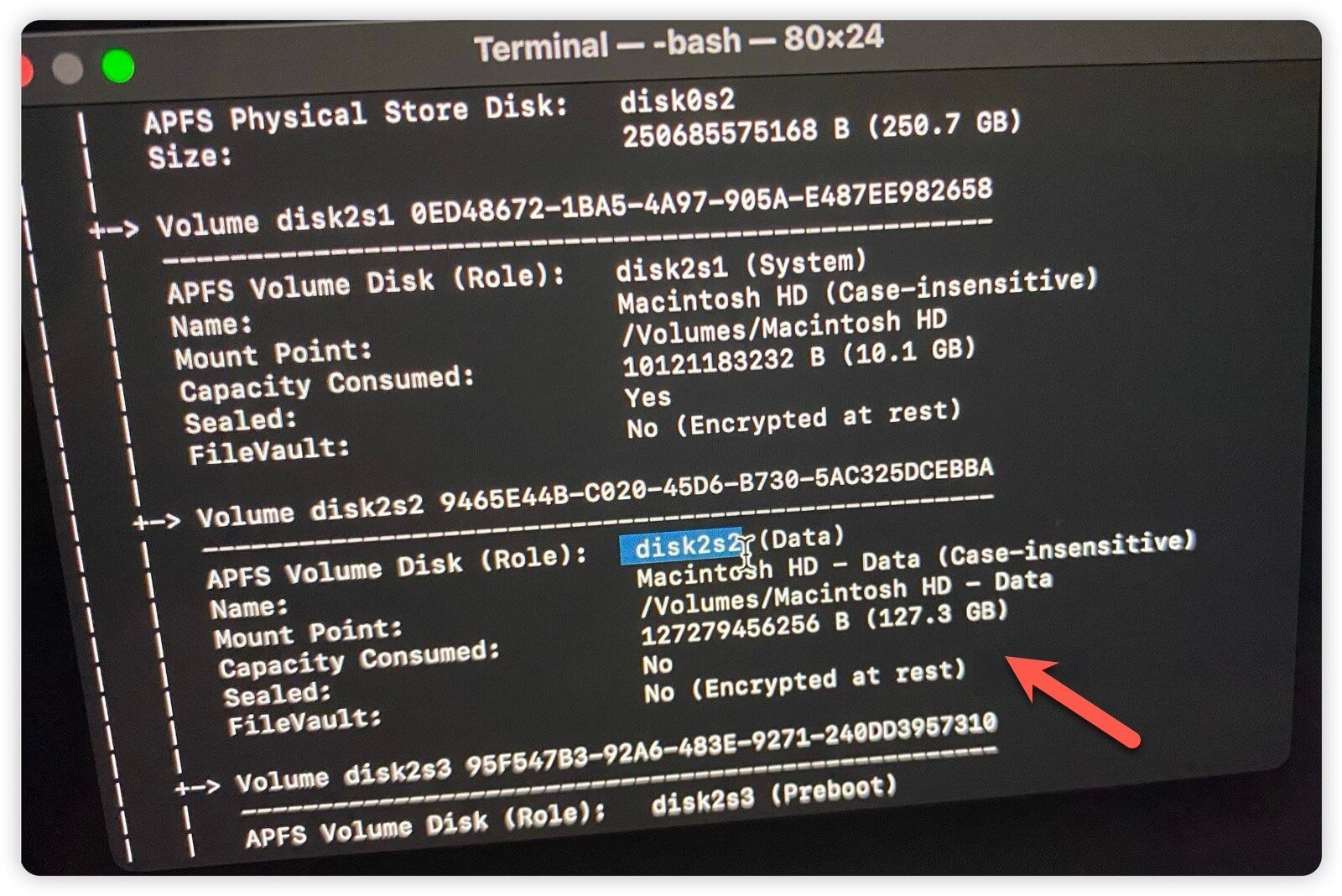 FileVault ist im Mac-Wiederherstellungsmodus deaktiviert