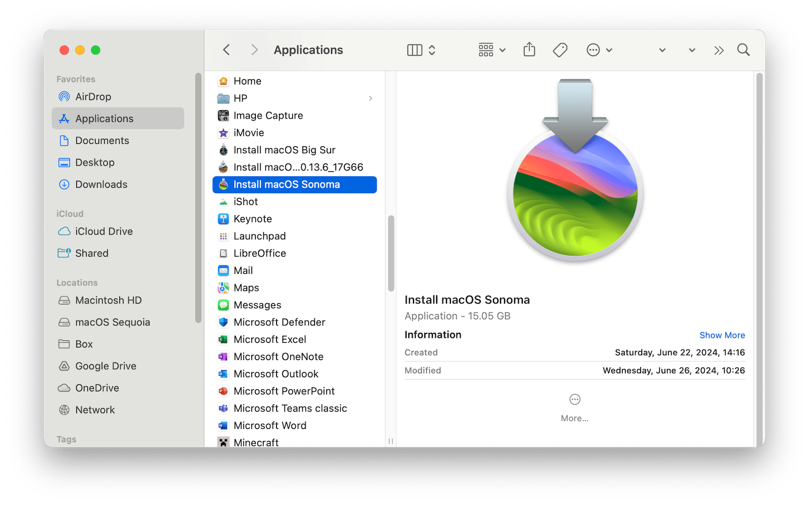 Create the macOS Sonoma 14.6 DMG File with Disk Utility