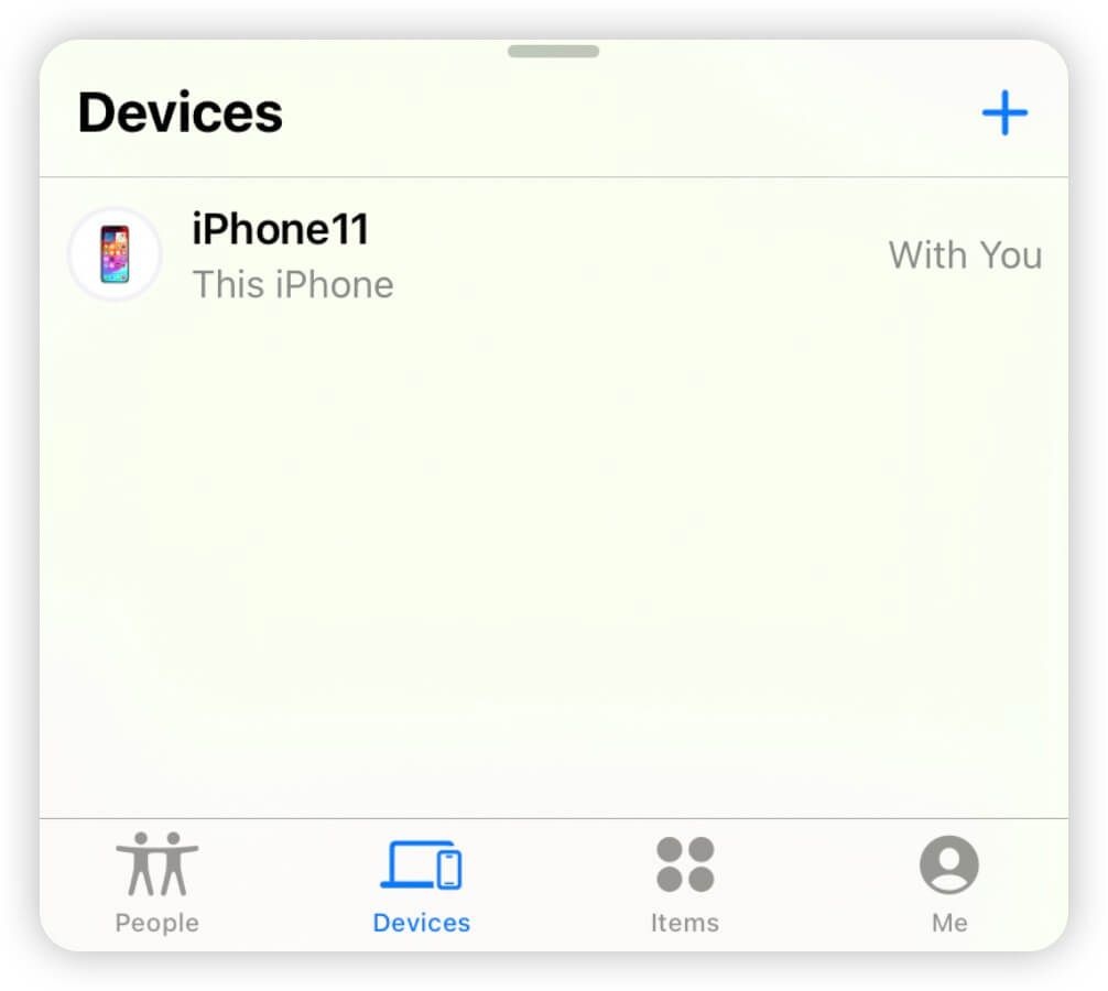 Find My devices
