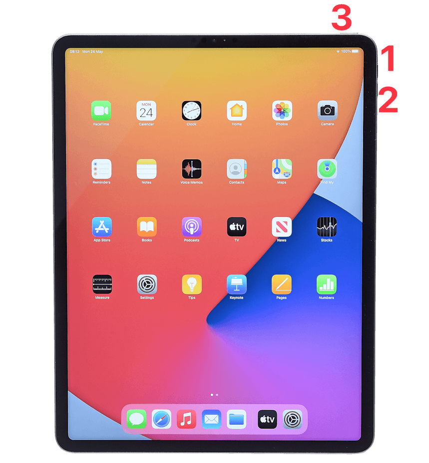 iPad models without a Home button