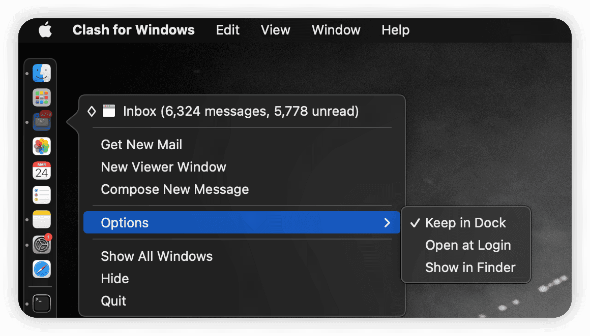 How to Hide the Mail App on Mac