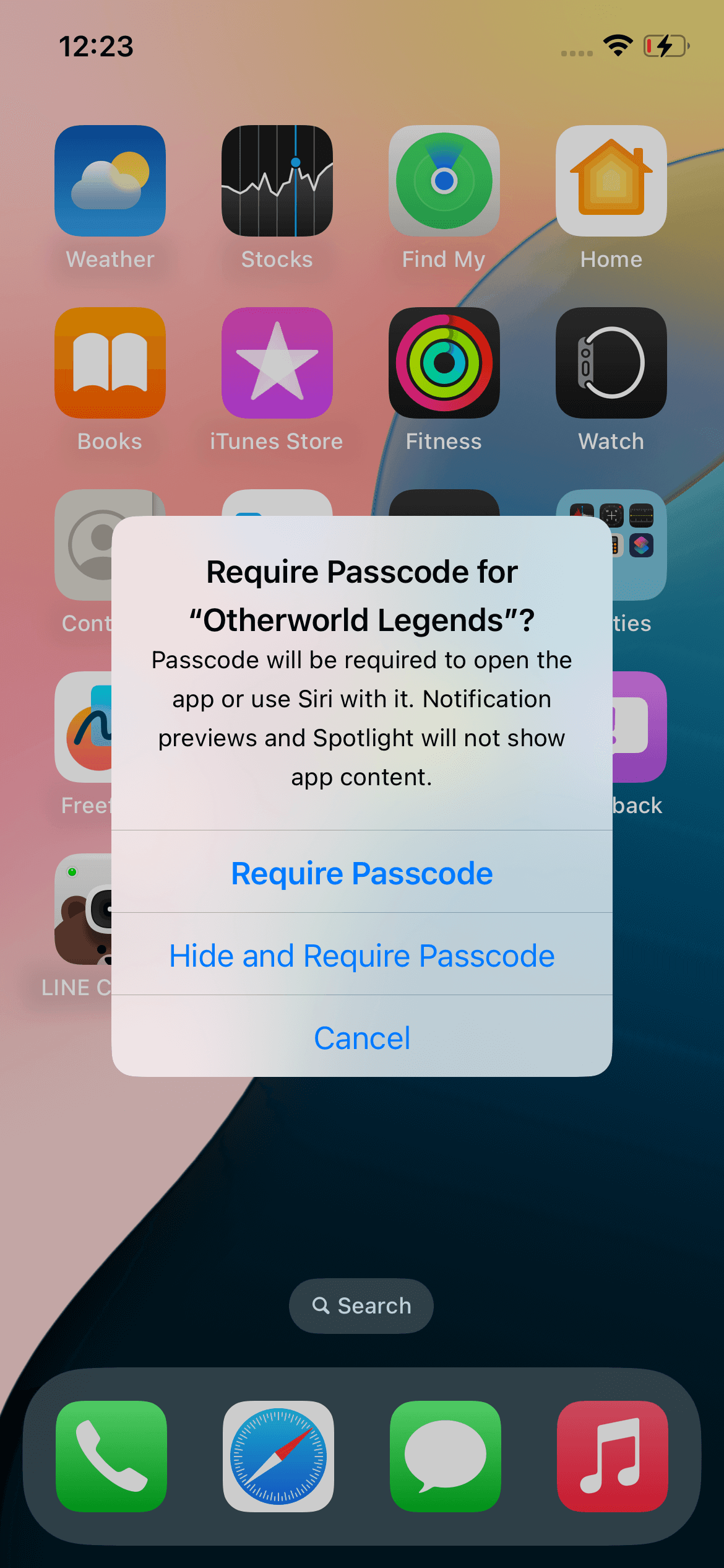 Apps unter iOS 18 sperren