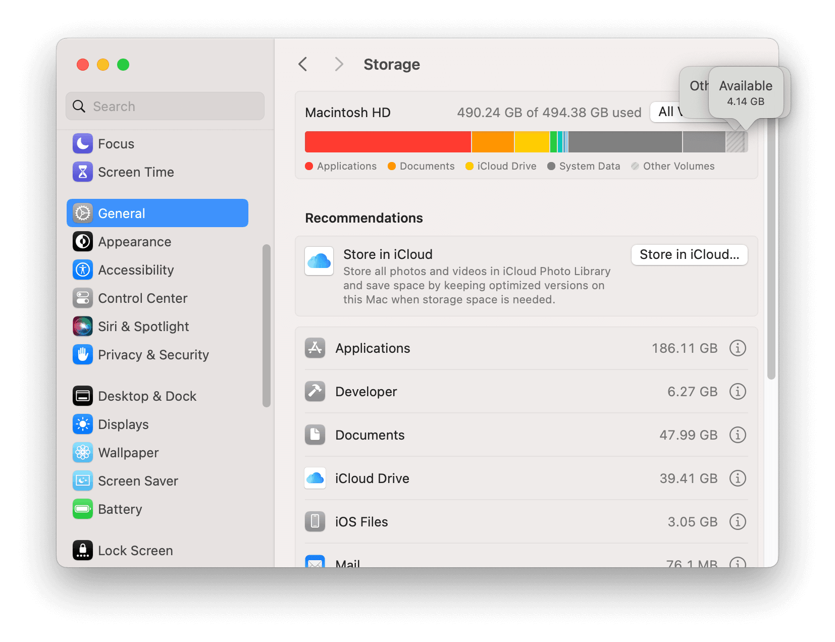 Mac Not Enough Disk Space