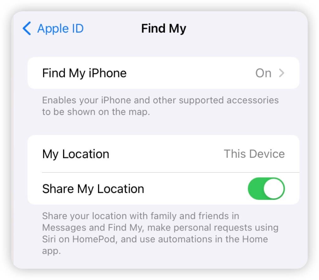 How to turn on Find My iPhone