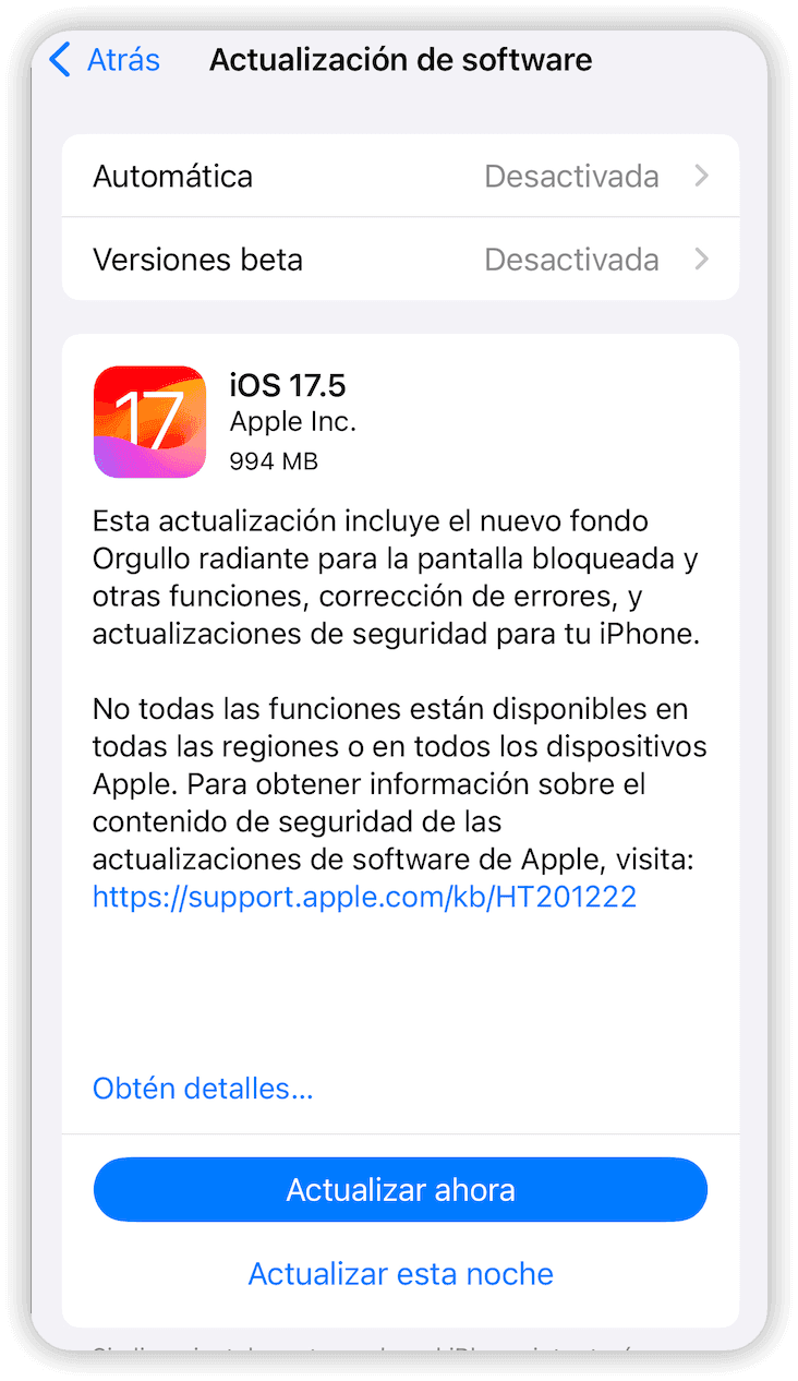 Update iOS 17.5.1