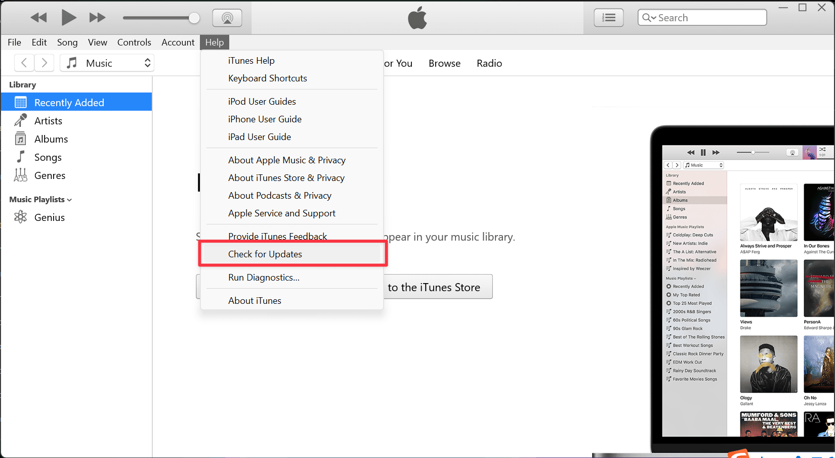 Update iTunes On PC