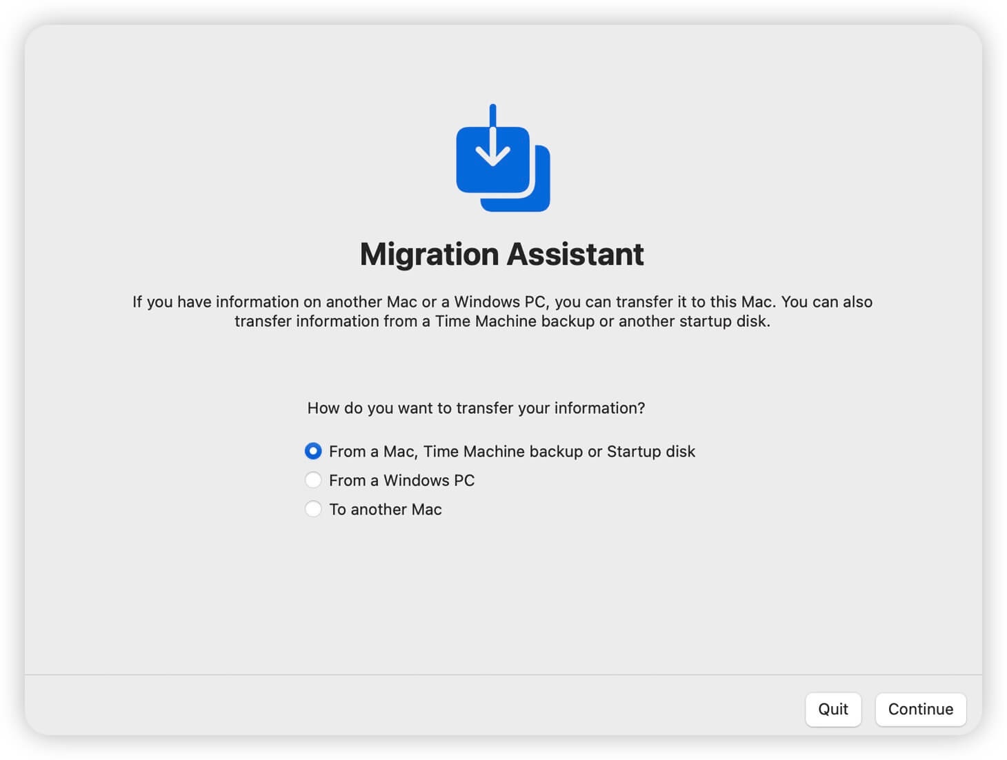 What is Migration Assistant