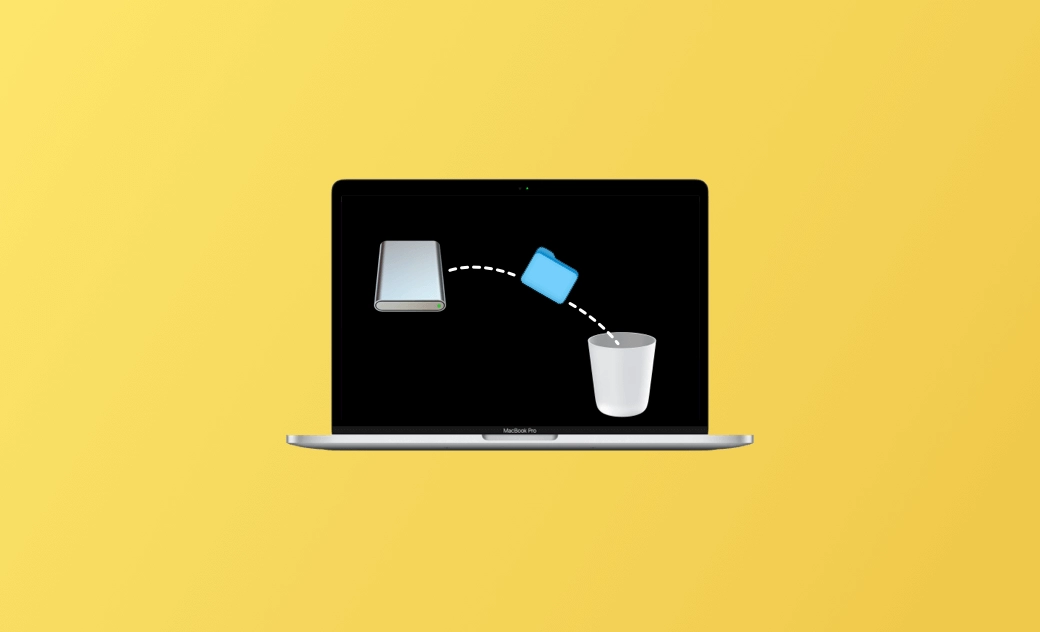 can’t delete files from USB on Mac
