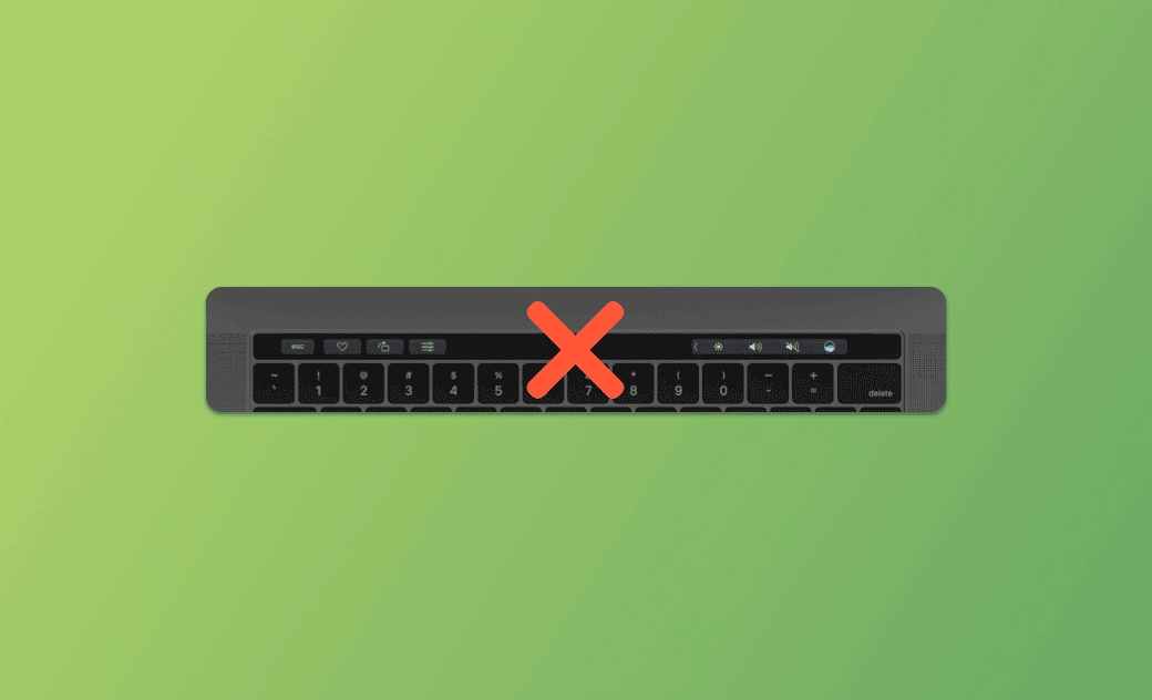 MacBook Touch Bar 消失/不顯示? 8 招教您快速解決