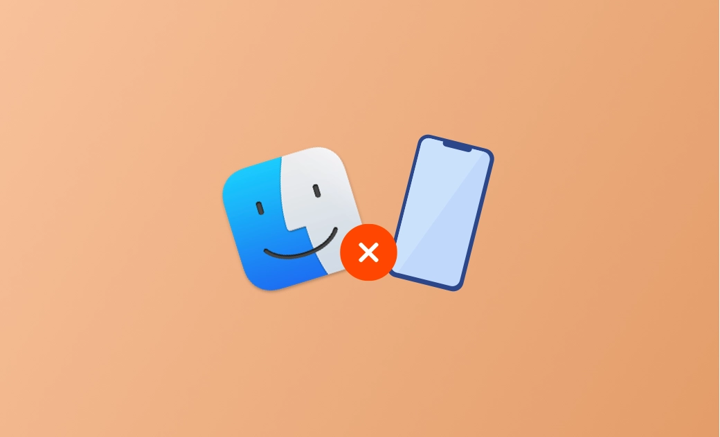 iphone wird nicht im finder angezeigt