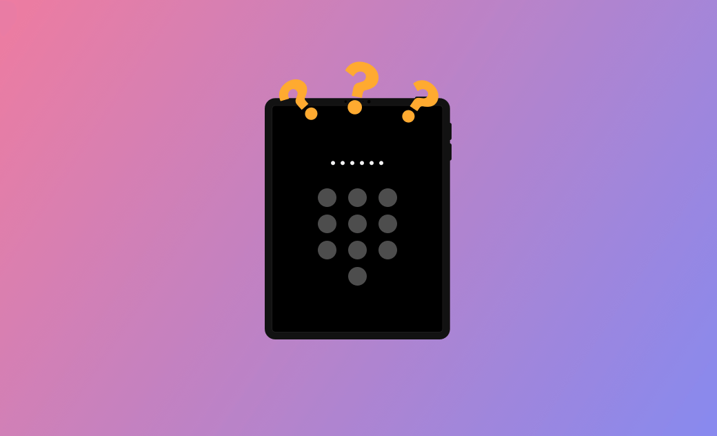 iPad Passcode Not Working