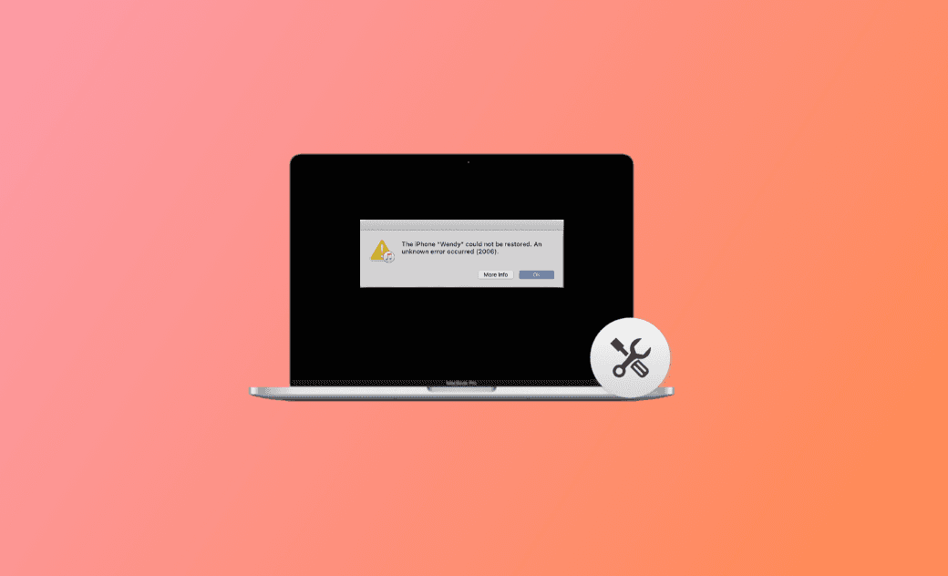 iPhone Error 2006? Find Best Fixes for iPhone Update/Restore Error 2006