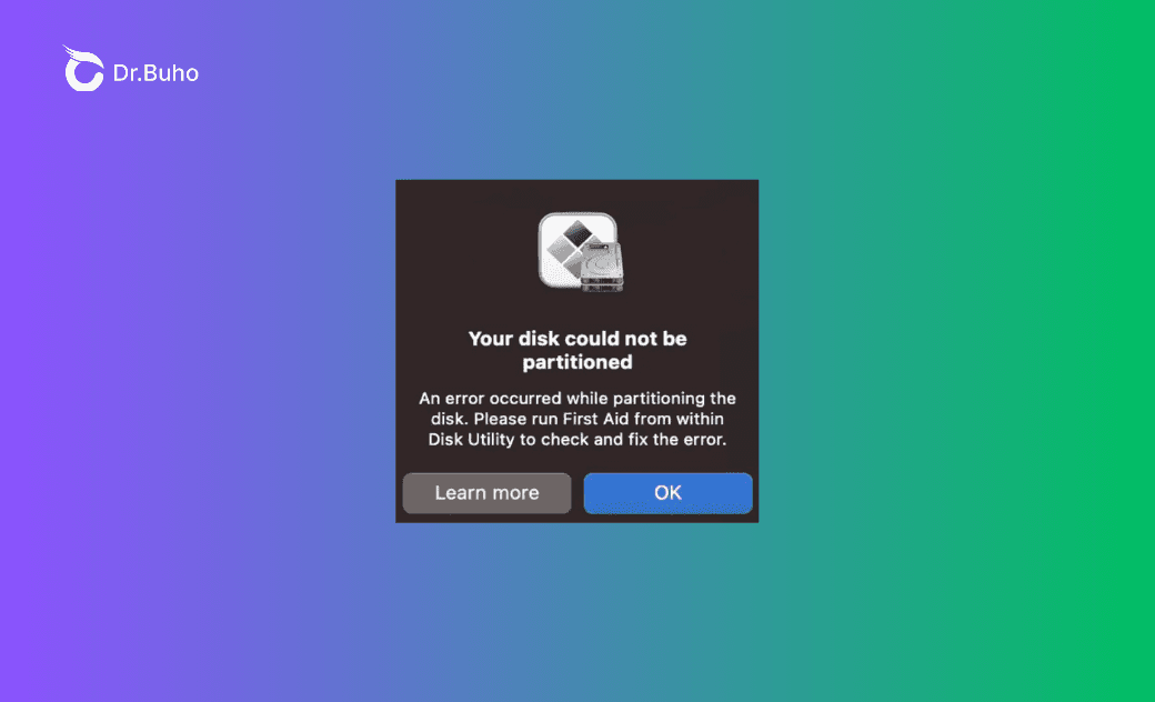 Boot Camp「ディスクにパーティションを作成できませんでした」エラー