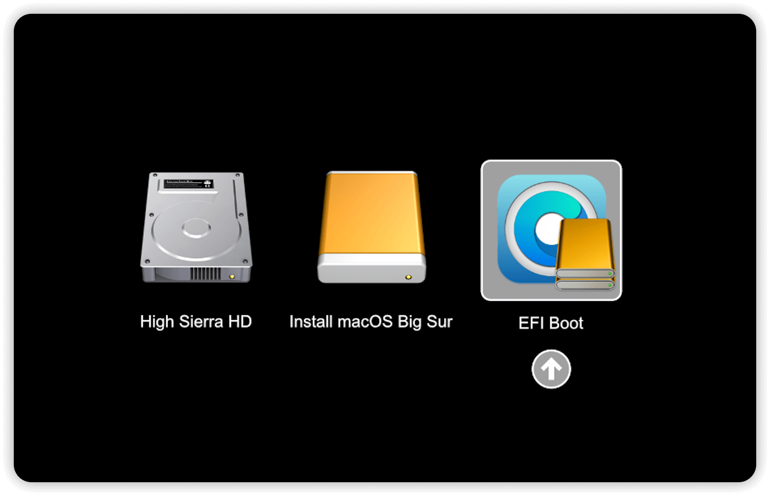 OpenCore でブートする