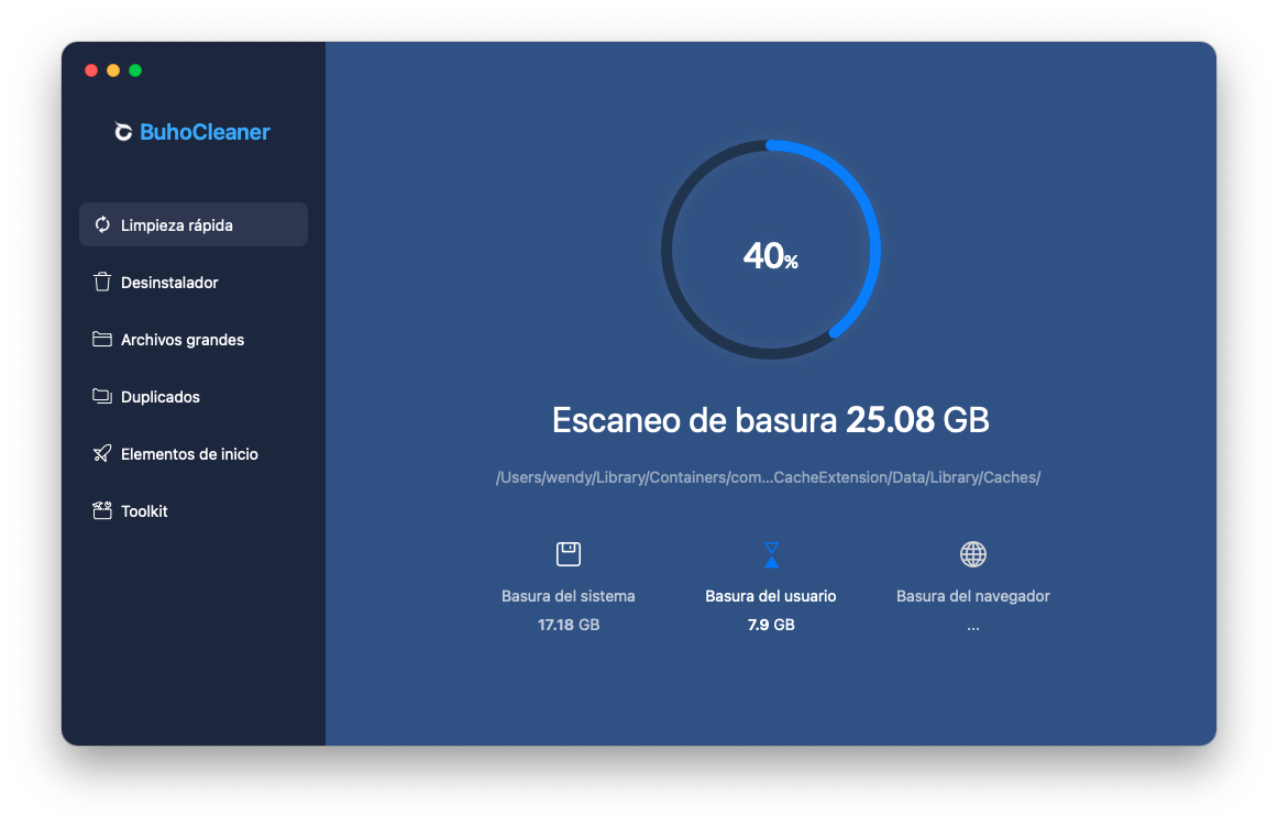 Pulisci il Mac Rapidamente con BuhoCleaner