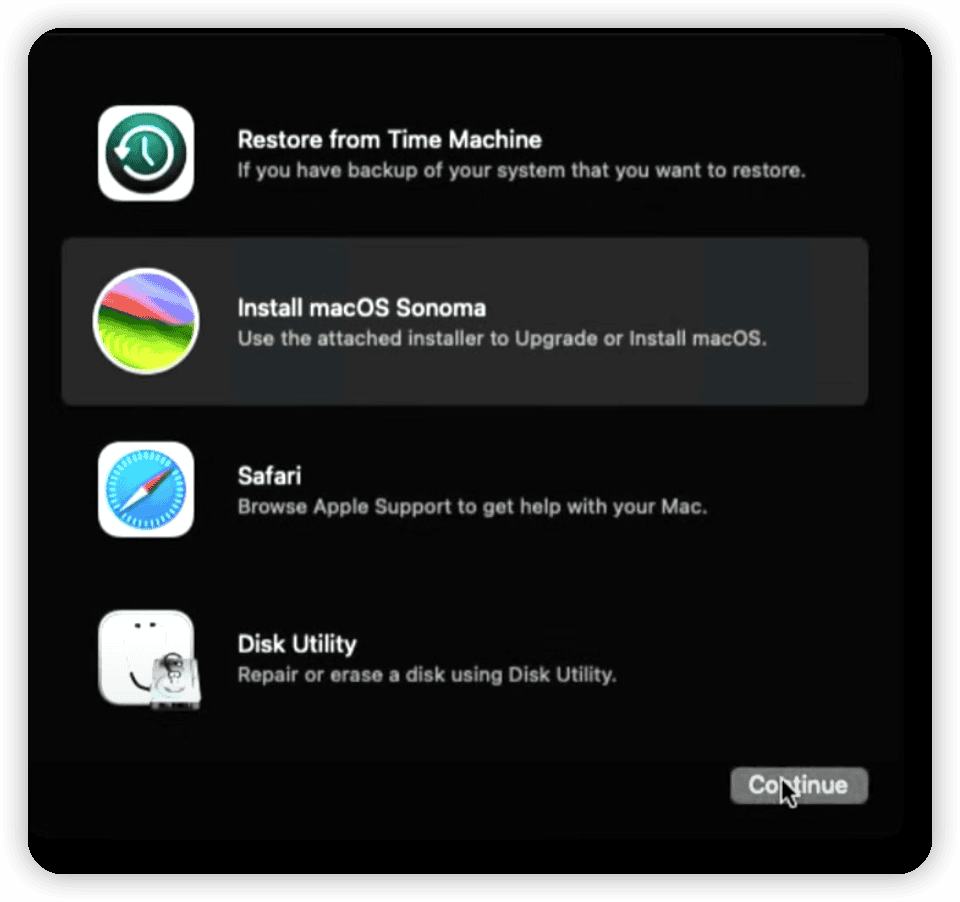 Install macOS Sequoia