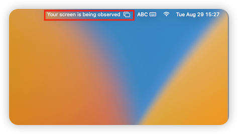 Your Screen Is Being Observed Icon